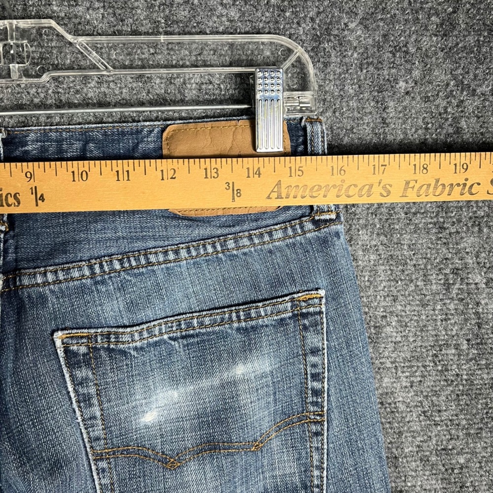 American Eagle Original Boot Jeans Mens 30x32‎ Blue Medium Wash Denim Bootcut - Picture 4 of 8